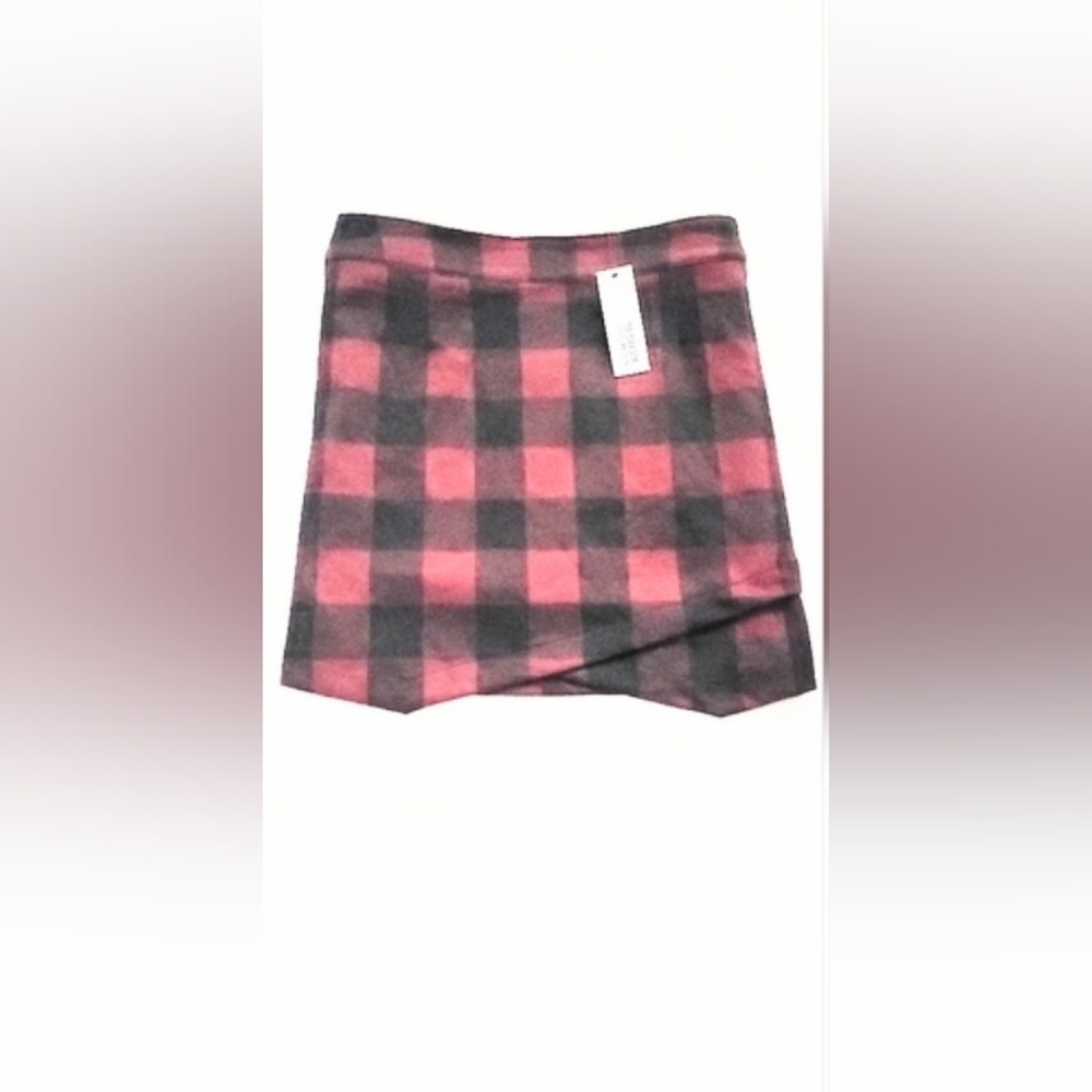 NWT! Steve Madden Fall Buffalo Plaid BB Dakota Women's Y2k Mini Skirt Medium/8